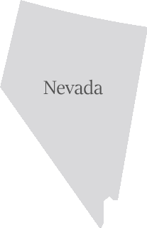 Nevada state outline
