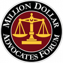 million dollar advocates forum badge